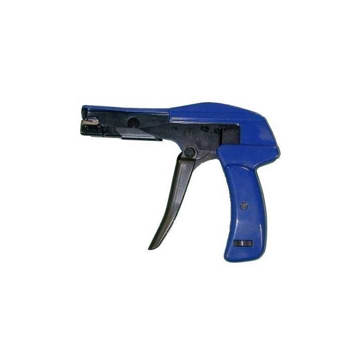 Pinces pour liens - Largeur 2,5 à 4,8 mm - Métal Bleu