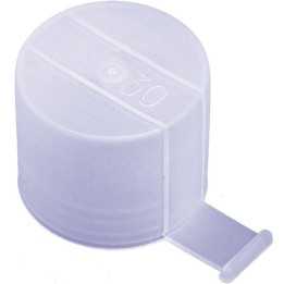 Plastic pull-off ear covers ID 26,3 Ht.23,8 mm 3/4X14BSP - Yellow