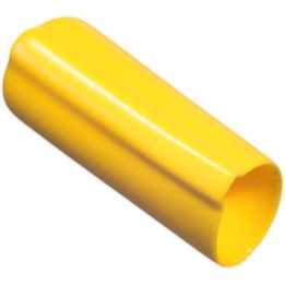 Driveshaft fitting key Plastic caps ID 55 Ht. 130 mm - PVC Yellow
