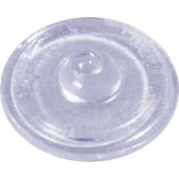 Butée adhésive diam 10 Ht 3,1 mm T2dôme - PU +souple transparent