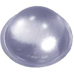 Butée adhésive diam 19 Ht 9,5 mm Type 1 - PU souple transparent