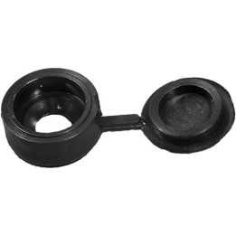 Cache vis diam ext. 17,5 int. 14,4 H 5 mm avec rondelle - noir