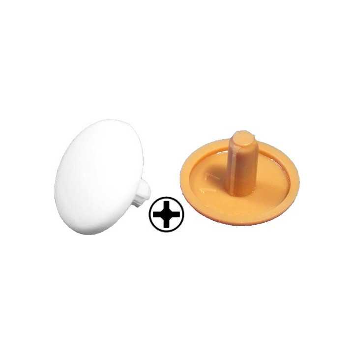 Bouchon cache vis diam ext. 2,8 Col.11 H  4,8 mm - Gris