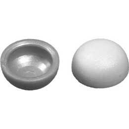 Cache vis diam ext. 14,5 int. 11,5 H 7 mm pour rondelle - Blanc