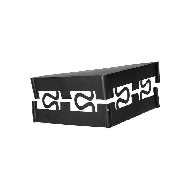 Corner protection - Wall thickness 35-60 mm - Black - Type 6