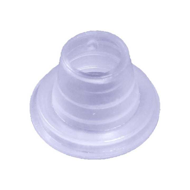 Rondelle pour Cache vis diam ext 17 int 6,4 H ext 13,4 mm Naturel
