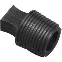 Embout conique Dim ext 24 à 26 Ht25,4 mm + languette - EPDM