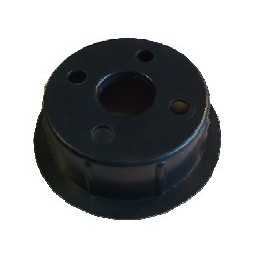 Embouts Plastiques mandrins Diam ext. 76 Col. 93 mm - Noir