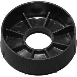 Embouts Plastiques mandrins Diam ext. 78 Trou 25 mm - Noir