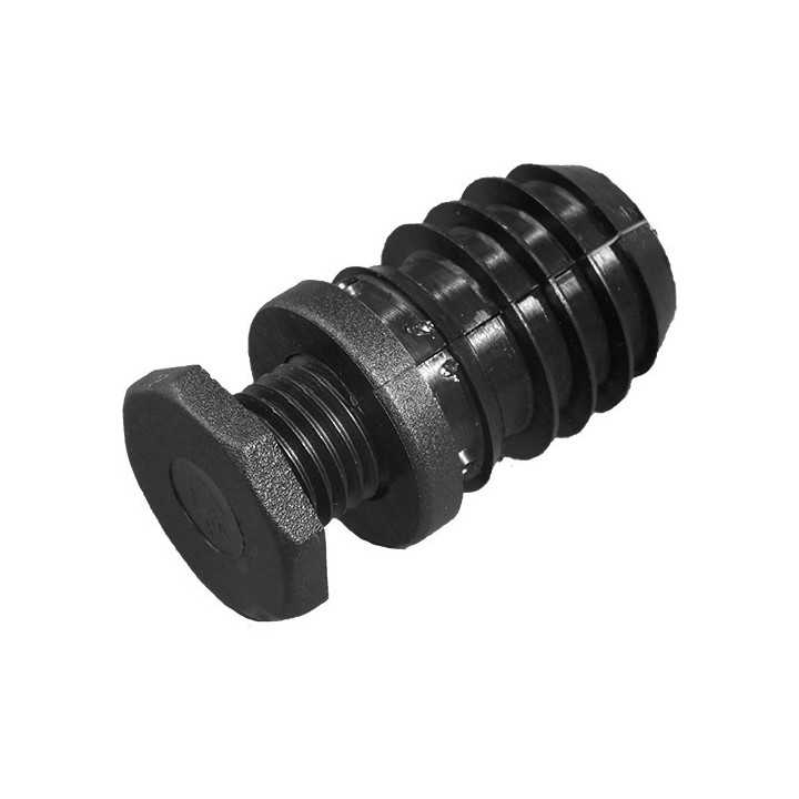 Pied réglable tube Ext 50,8 mm Ep 1,2-2 Filetage M30 Ht 30 mm