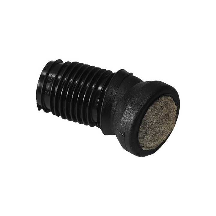 Ball Slider wool base 35 tube OD 22 mm Wall 1-1,5 Angle max19°