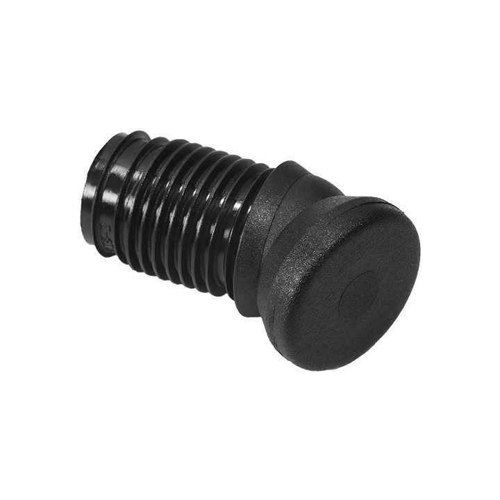 Patin articulé base diam 30 tube Ext 19 mm Ep 1-1,5 Angle max 19°
