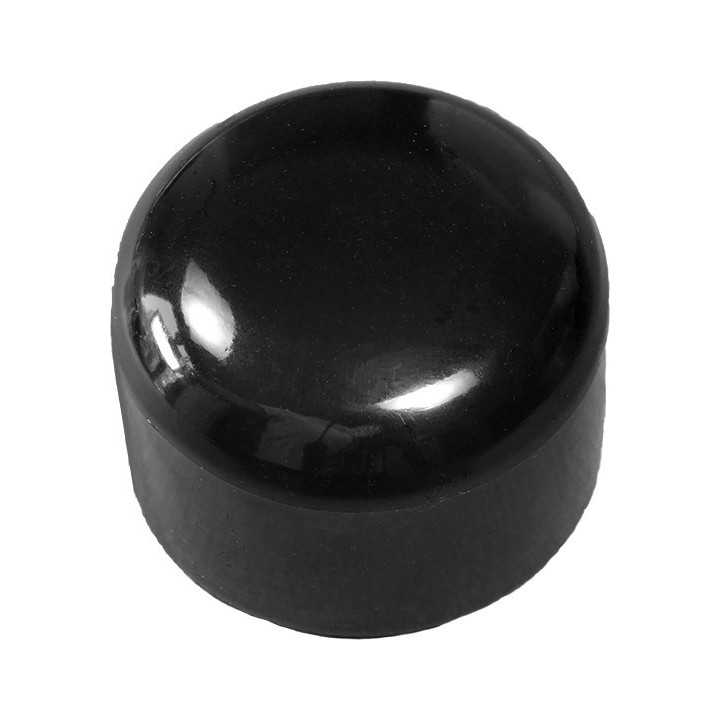 Embouts plastique PE Diam int. 6 Ht. 11,1 mm - Noir