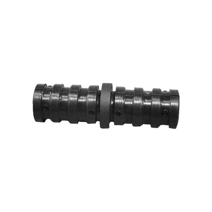 Raccord pour Tube Rond diam. 1 1/4 pouce Ep. 20 - Droit - PE Noir