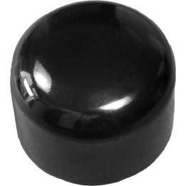 Embouts plastique PE Diam int. 28 Ht. 28,8 mm - Noir