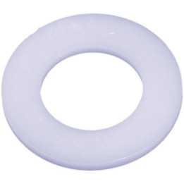Rondelle plastique DIN9021 M3,5 Diam int 3,7 ext 11 mm Ht. 0,8 mm