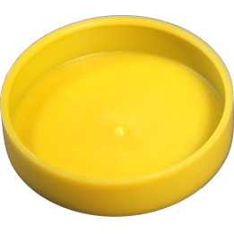 SAE Flange protection caps 1 1/4 - 6000 PSI - Yellow