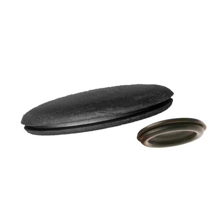 Blanking plug hole ID 15,5 to 12,7 - Thickness 1,6 mm - PVC black