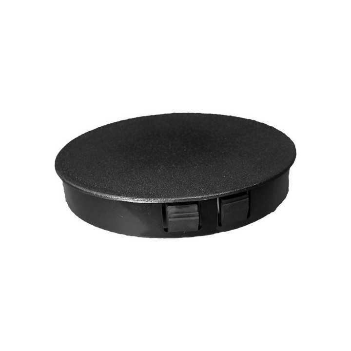 Cache tôle trou diam 22,2 - Epaisseur maxi 6,4 mm - PA66 V2 Noir