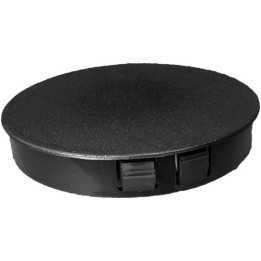 Cache tôle trou diam 35,0 - Epaisseur maxi 3,2 mm - PA66 V2 Noir