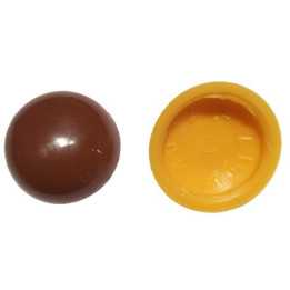Cache vis diam ext. 14,5 int. 11,5 H 4,7 mm pour rondelle - Noir