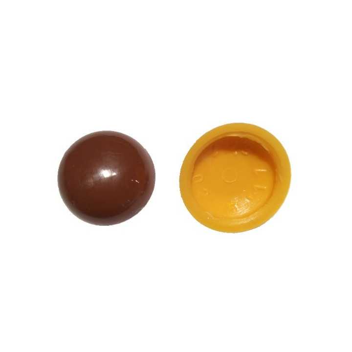 Cache vis diam ext. 14,5 int. 11,5 H 4,7 mm pour rondelle - Noir