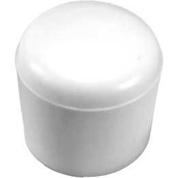 Embouts plastique PVC Diam int. 90-91 Ht. 31 mm - Blanc