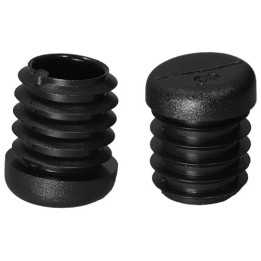 Patin incliné pour tube Ext 18 mm Ep 1,5-2 angle 18° PE Noir