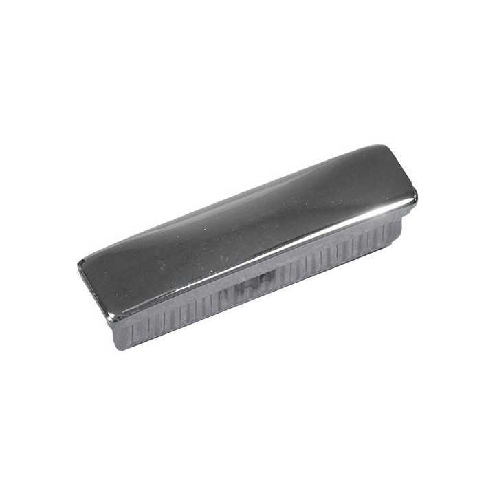 Embouts rectangles pour tube Ext. 15x10 mm Ep.1,2 - ABS chromé