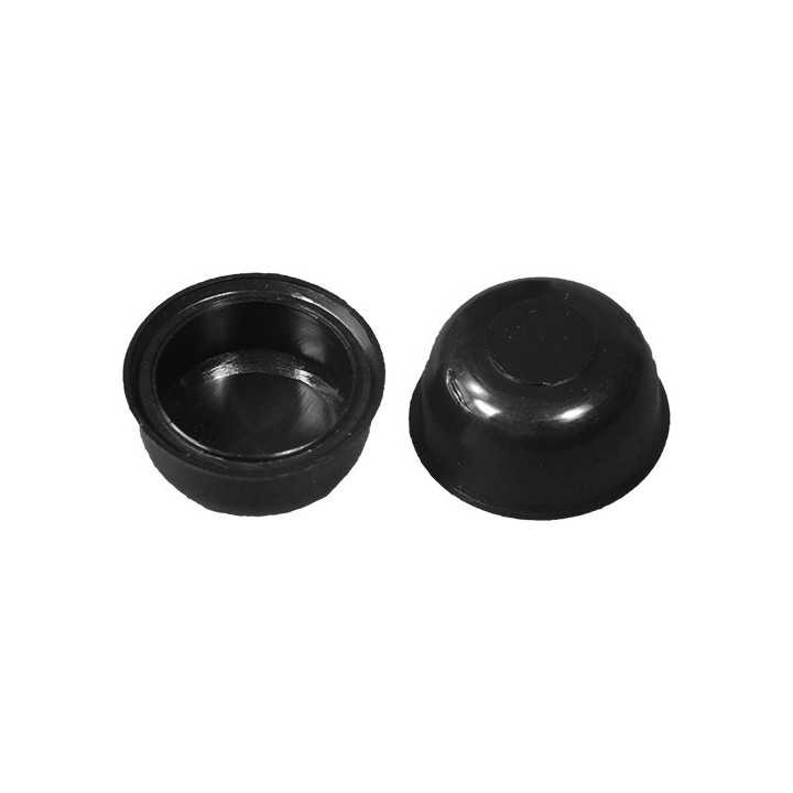 Cache écrou M 10 Clé 17 Ht. 10,7 mm - Noir