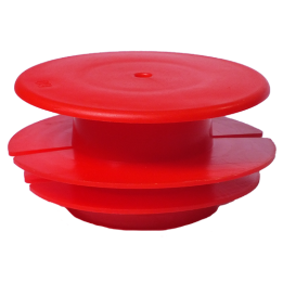 Caps à ailettes Diam ext 159,5 Ht 35 mm pour tube ext 160 mm