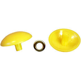 Bouchon cache vis et rivet diam ext. 3 Col. 17 H 8 mm - Couleur