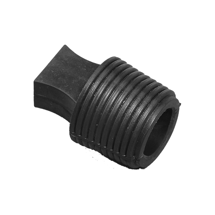 Caps coniques Dim ext 27 à 29 Ht25,4 mm   languette - EPDM Noir