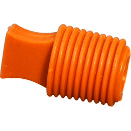 Caps coniques Dim ext 29 à 31 Ht 25,4 mm   languette-Silicone rouge