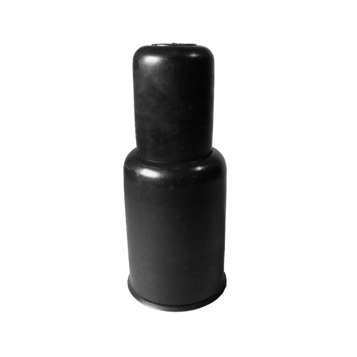 Bolt and nut caps M 12 SW 18 mm Ht. 32 mm Telescopic - PE Black