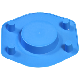 Protecteurs de brides SAE hexagonales 2_1/2 - PN 3000 - PE Bleu