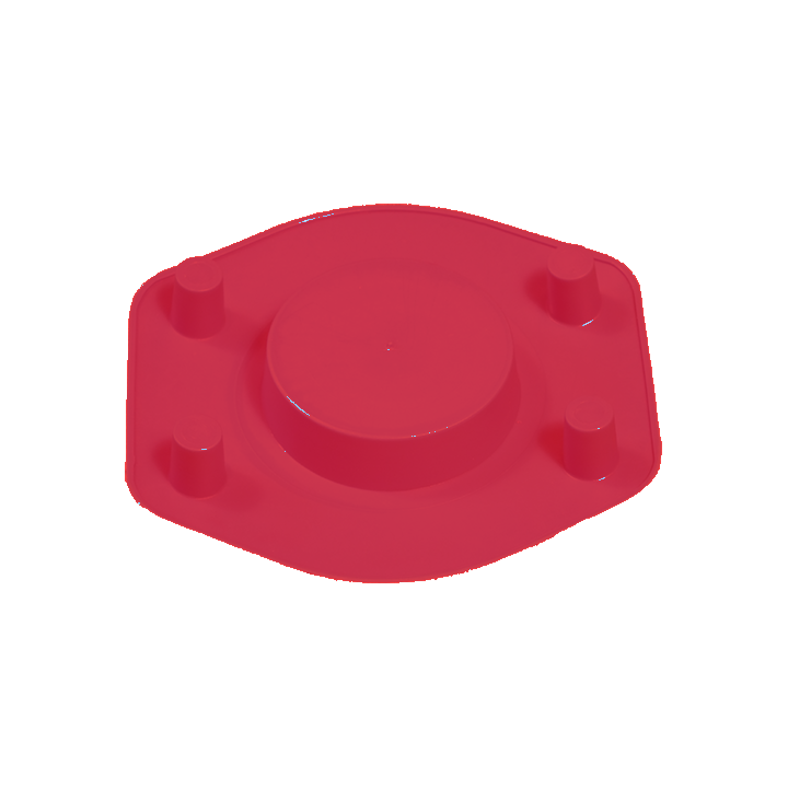 Protecteurs de brides SAE hexagonales 1/2 - PN 6000 - PE Rouge