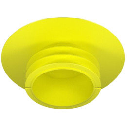 Protection face de bride Ext 71,4 mm - C 121,8 mm - DN65 - Jaune