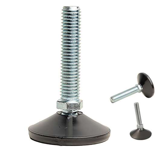 Pied réglable – Tige filetée inclinable