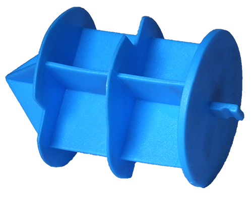 Caps rentrante à ailettes avec languette – Protection tube