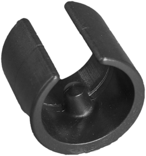 Patin cavalier recouvrant pour tube rond