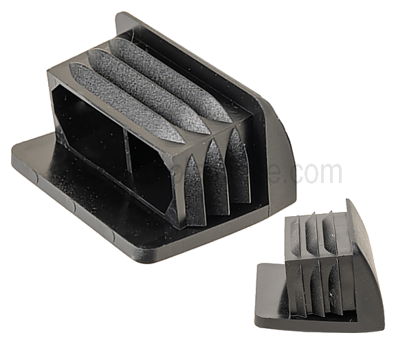 Traineau pour tube rectangle horizontal
