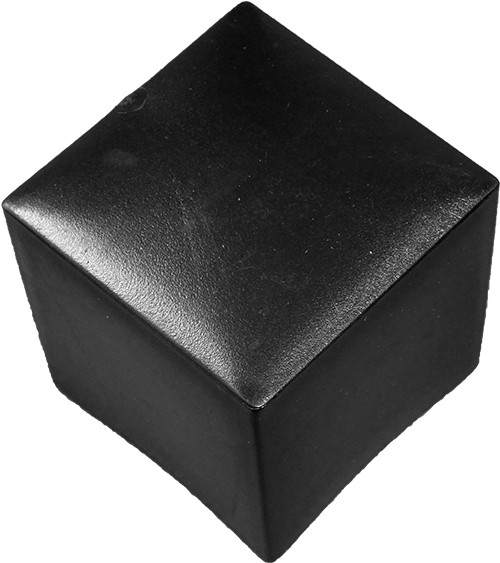 Embout recouvrant forme carré PE – Hauteur standard