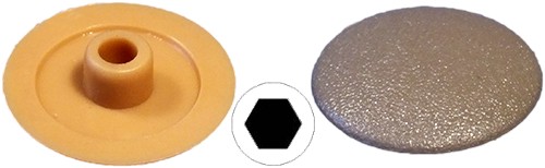 Cache-vis – Tête de vis hexagonale creuse