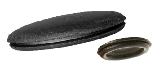 Cache tôle rond en PVC souple