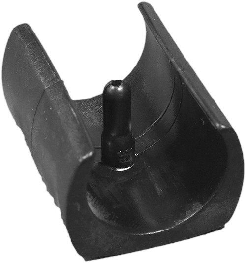 Patin cavalier recouvrant base plate pour tube rond