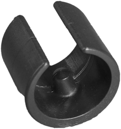 Patin cavalier recouvrant pour tube rond