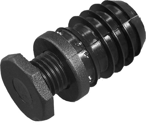 Pied réglable – Insert fileté rond