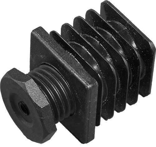 Pied réglable – Insert fileté carré
