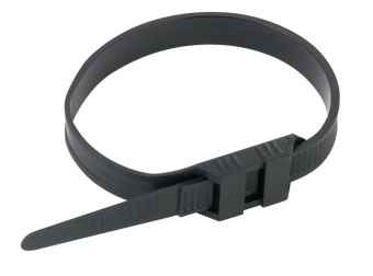 Lien et collier de serrage plastique – Double fermeture